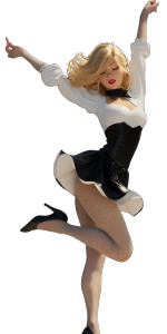 Supermodel Spy Dance Vinyl Car Decal Sticker – Waterproof & UV-Resistant 5.12"