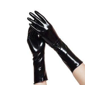 Black Pvc Gloves Vinyl Car Decal Sticker – Waterproof & UV-Resistant 3.4133333333333336"