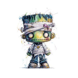 Cute Frankenstein Doll Vinyl Car Decal Sticker – Waterproof & UV-Resistant 3.4133333333333336" Cute Frankenstein Doll Vinyl Car Decal Sticker – Waterproof & UV-Resistant 3.4133333333333336"