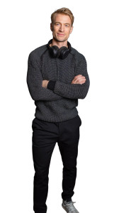 Charismatic Podcast Host Vinyl Car Decal Sticker – Waterproof & UV-Resistant 4.8533333333333335"