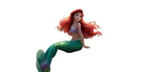 Little Mermaid Portrait V2 Vinyl Car Decal Sticker – Waterproof & UV-Resistant 5.12"