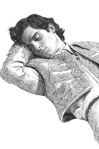 Sleeping Matador Vinyl Car Decal Sticker – Waterproof & UV-Resistant 8.96"