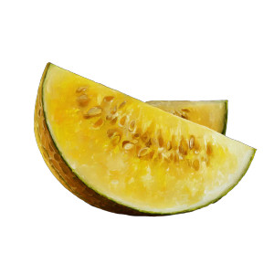 Juicy Watermelon Slice Vinyl Car Decal Sticker – Waterproof & UV-Resistant 3.4133333333333336"