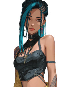 Cyberpunk Priestess V5 Vinyl Car Decal Sticker – Waterproof & UV-Resistant 8.213333333333333" Cyberpunk Priestess V5 Vinyl Car Decal Sticker – Waterproof & UV-Resistant 8.213333333333333"