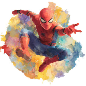 Spider-Man Vector Vinyl Car Decal Sticker – Waterproof & UV-Resistant 3.4133333333333336"