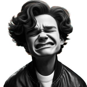 Happy Teenager V4 Vinyl Car Decal Sticker – Waterproof & UV-Resistant 3.4133333333333336"