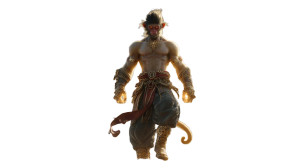 Mythical Sun Wukong Vinyl Car Decal Sticker – Waterproof & UV-Resistant 5.4