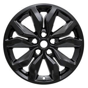 Transform Your Equinox, Impala Wheels with Gloss Black 18-inch Wheel Skin | Snap-On, Set of 4 for 2016-2022 Models