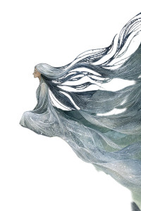 Mistwoven Woman Vinyl Car Decal Sticker – Waterproof & UV-Resistant 4.4