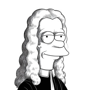 Voltaire Portrait Vinyl Car Decal Sticker – Waterproof & UV-Resistant 3.4133333333333336"