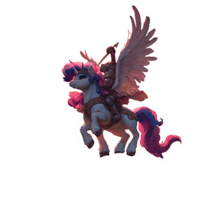 Victorious My Little Pony Vinyl Car Decal Sticker – Waterproof & UV-Resistant 3.4133333333333336"