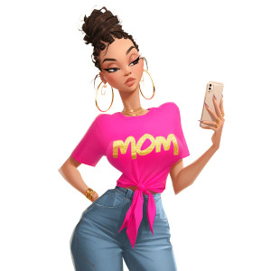 Confident Cartoon Woman V4 Vinyl Car Decal Sticker – Waterproof & UV-Resistant 3.4133333333333336" Confident Cartoon Woman V4 Vinyl Car Decal Sticker – Waterproof & UV-Resistant 3.4133333333333336"