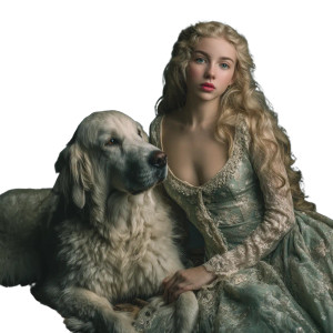 Floral Lace Portrait Vinyl Car Decal Sticker – Waterproof & UV-Resistant 3.4133333333333336"