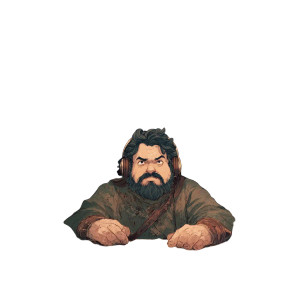 D&D Dungeonmaster Vinyl Car Decal Sticker – Waterproof & UV-Resistant 3.4133333333333336"