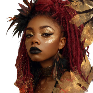 Glamorous Redhead V3 Vinyl Car Decal Sticker – Waterproof & UV-Resistant 3.4133333333333336"