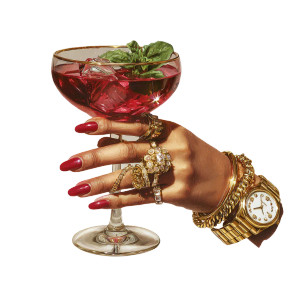 Elegant Jeweled Hands Vinyl Car Decal Sticker – Waterproof & UV-Resistant 6.826666666666667"