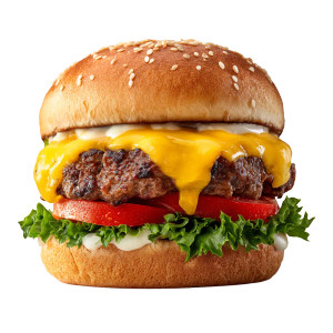 Photorealistic Cheeseburger Vinyl Car Decal Sticker – Waterproof & UV-Resistant 3.4133333333333336" Photorealistic Cheeseburger Vinyl Car Decal Sticker – Waterproof & UV-Resistant 3.4133333333333336"