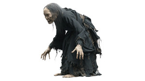 Ancient Chinese Zombie Vinyl Car Decal Sticker – Waterproof & UV-Resistant 2.72"