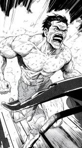 Muscular Manga Runner Vinyl Car Decal Sticker – Waterproof & UV-Resistant 9.706666666666667"