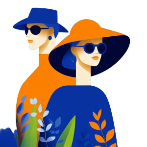 Minimalist Portrait Duo Vinyl Car Decal Sticker – Waterproof & UV-Resistant 3.4133333333333336" Minimalist Portrait Duo Vinyl Car Decal Sticker – Waterproof & UV-Resistant 3.4133333333333336"