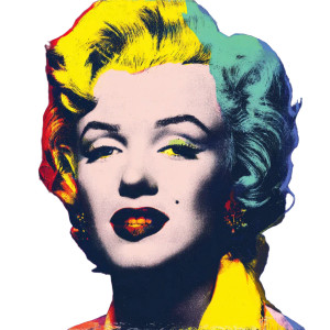 Maryline Warhol Vinyl Car Decal Sticker – Waterproof & UV-Resistant 3.4133333333333336"