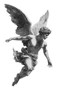 Hermes Flying Vinyl Car Decal Sticker – Waterproof & UV-Resistant 4.4