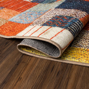 Revolutionize Travel with Multicolor 5ft x 7ft Carpet | Stain Resistant, Waterproof, Stylish