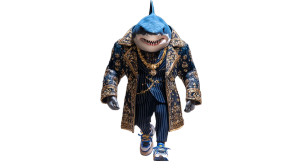 Fashion Shark Model Vinyl Car Decal Sticker – Waterproof & UV-Resistant 5.4