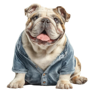 Happy Stylish Bulldog Vinyl Car Decal Sticker – Waterproof & UV-Resistant 3.4133333333333336" Happy Stylish Bulldog Vinyl Car Decal Sticker – Waterproof & UV-Resistant 3.4133333333333336"