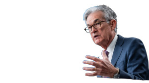 Jerome Powell Warns Vinyl Car Decal Sticker – Waterproof & UV-Resistant 2.72"