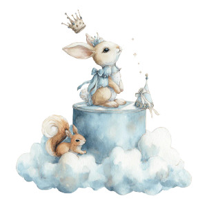 Whimsical Bunny Princess Vinyl Car Decal Sticker – Waterproof & UV-Resistant 3.4133333333333336" Whimsical Bunny Princess Vinyl Car Decal Sticker – Waterproof & UV-Resistant 3.4133333333333336"