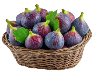 Fresh Figs Basket Vinyl Car Decal Sticker – Waterproof & UV-Resistant 6.