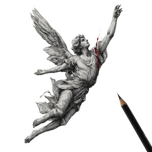 Icarus Falling V5 Vinyl Car Decal Sticker – Waterproof & UV-Resistant 3.4133333333333336" Icarus Falling V5 Vinyl Car Decal Sticker – Waterproof & UV-Resistant 3.4133333333333336"