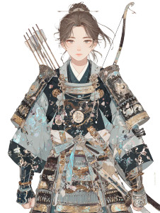 Samurai Prince Vinyl Car Decal Sticker – Waterproof & UV-Resistant 8.213333333333333"