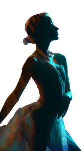 Ethereal Dancer Silhouette Vinyl Car Decal Sticker – Waterproof & UV-Resistant 9.706666666666667"