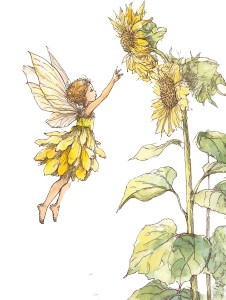 Sunflower Fairy Interaction Vinyl Car Decal Sticker – Waterproof & UV-Resistant 8.213333333333333" Sunflower Fairy Interaction Vinyl Car Decal Sticker – Waterproof & UV-Resistant 8.213333333333333"