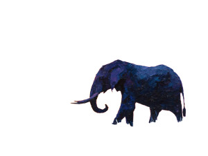 Dancing Elephant Vinyl Car Decal Sticker – Waterproof & UV-Resistant 6.1866666666666665"