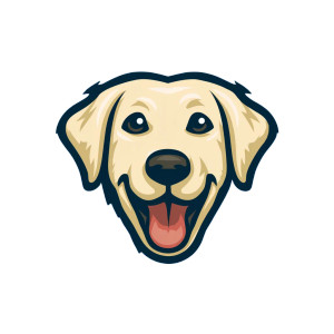 Happy Labrador Logo Vinyl Car Decal Sticker – Waterproof & UV-Resistant 3.4133333333333336" Happy Labrador Logo Vinyl Car Decal Sticker – Waterproof & UV-Resistant 3.4133333333333336"