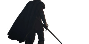 Fantasy Knight Standoff Vinyl Car Decal Sticker – Waterproof & UV-Resistant 5.12"
