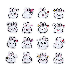 Cute Bunny Stickers Vinyl Car Decal Sticker – Waterproof & UV-Resistant 3.4133333333333336" Cute Bunny Stickers Vinyl Car Decal Sticker – Waterproof & UV-Resistant 3.4133333333333336"