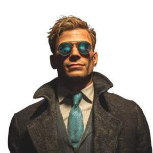 Confident Ceo Portrait V7 Vinyl Car Decal Sticker – Waterproof & UV-Resistant 6.826666666666667"