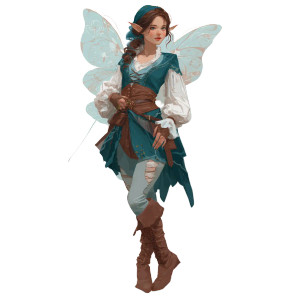 Fairy Dnd Vinyl Car Decal Sticker – Waterproof & UV-Resistant 3.4133333333333336" Fairy Dnd Vinyl Car Decal Sticker – Waterproof & UV-Resistant 3.4133333333333336"