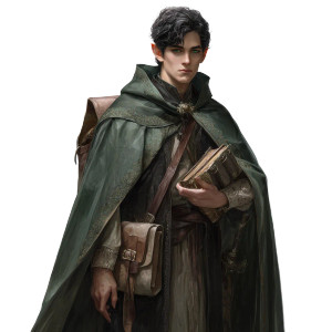 Elf Noble Wizard Vinyl Car Decal Sticker – Waterproof & UV-Resistant 6.826666666666667"