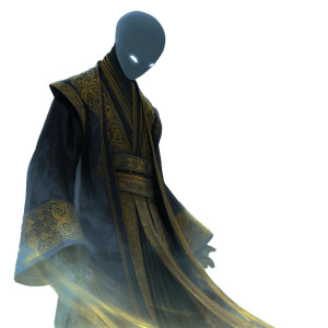 Mystical Floating Figure Vinyl Car Decal Sticker – Waterproof & UV-Resistant 3.4133333333333336"