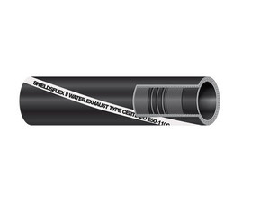 Sierra Marine Shieldsflex II 250 Series Marine Exhaust Hose - 1-1/2 Inch | For Engine Intake/Bilge Pump/Wet Exhaust/Tank Vent | Black Sierra Marine Shieldsflex II 250 Series Marine Exhaust Hose - 1-1/2 Inch | For Engine Intake/Bilge Pump/Wet Exhaust/Tank Vent | Black
