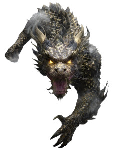 Chinese Dragon Soaring Vinyl Car Decal Sticker – Waterproof & UV-Resistant 8.32"