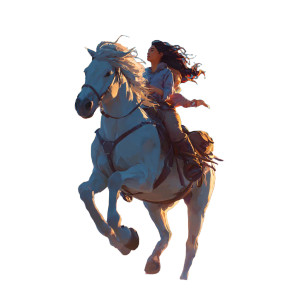 Girl On Horse V5 Vinyl Car Decal Sticker – Waterproof & UV-Resistant 3.4133333333333336" Girl On Horse V5 Vinyl Car Decal Sticker – Waterproof & UV-Resistant 3.4133333333333336"