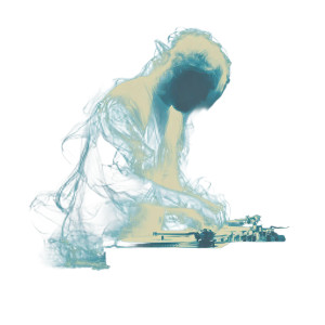 Ghostly Dj Spirit Vinyl Car Decal Sticker – Waterproof & UV-Resistant 3.4133333333333336"