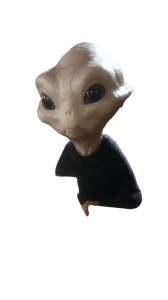 Drunk Alien Relaxing V2 Vinyl Car Decal Sticker – Waterproof & UV-Resistant 9.706666666666667"