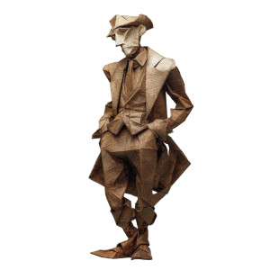 Origami Man Vinyl Car Decal Sticker – Waterproof & UV-Resistant 3.4133333333333336" Origami Man Vinyl Car Decal Sticker – Waterproof & UV-Resistant 3.4133333333333336"